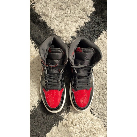 Size 10 - Jordan 1 Retro OG High Patent Bred